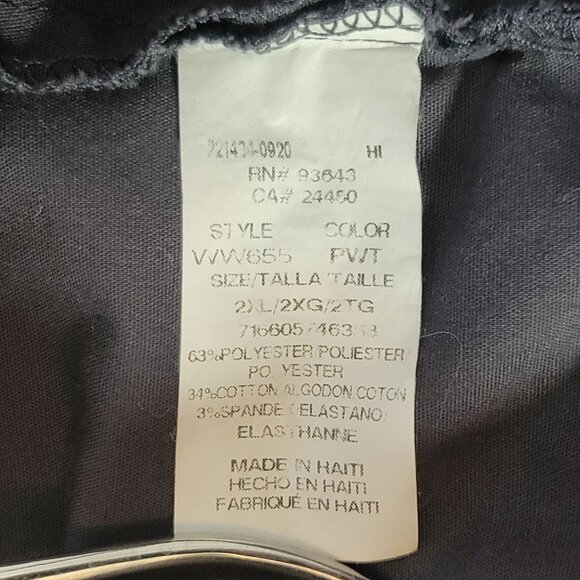 Cherokee Womens Scrub Top Workwear Professionals WW655 Mock Wrap Durable Stretch - Picture 6 of 10